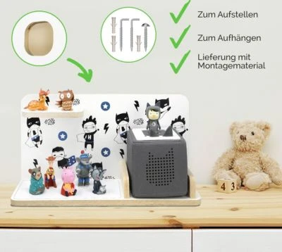 Stadtecken Regal Für Musikbox Star, Klein - Geeignet Für Toniebox 6 Stadtecken Regal Für Musikbox Star, Klein - Geeignet Für Toniebox – Bild 4