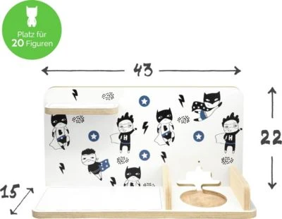 Stadtecken Regal Für Musikbox Star, Klein - Geeignet Für Toniebox 7 Stadtecken Regal Für Musikbox Star, Klein - Geeignet Für Toniebox – Bild 5