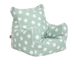 KNORR Toys Kindersitzsack "Green White Stars"
