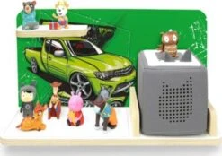 Stadtecken Regal Für Musikbox Autotruck, Klein - Geeignet Für Toniebox