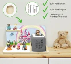 Stadtecken Regal Für Musikbox Feenschloss, Klein - Geeignet Für Toniebox 11 Stadtecken Regal Für Musikbox Feenschloss, Klein - Geeignet Für Toniebox -Mytoys Home Store 28516071 04