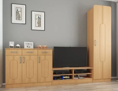 VCM Holz Dielenmöbel Flurschrank Schrank Kommode Balia 7 VCM Holz Dielenmöbel Flurschrank Schrank Kommode Balia – Bild 5