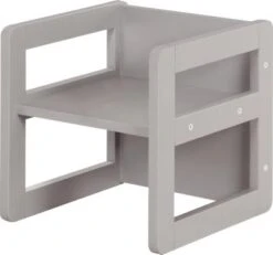 Roba Kindersitzgruppe 3in1 Für Kinder, 1 Wendehocker & Eine Zum Tisch Umwandelbarer Kinderbank, Grau -Mytoys Home Store 28765863 03