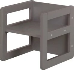 Roba Kindersitzgruppe 3in1 Für Kinder, 1 Wendehocker & Eine Zum Tisch Umwandelbarer Kinderbank, Anthrazit -Mytoys Home Store 28765864 03