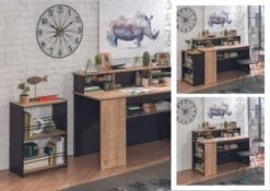 Cilek Schreibtisch Mit Aufsatz Work 3-teilig Mit USB-Steckplätze Und Soft-Close Funktion -Mytoys Home Store 28784442 05