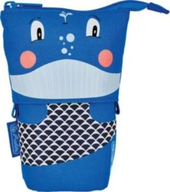 Herlitz Stifteetui Stehend Whale, Unbefüllt