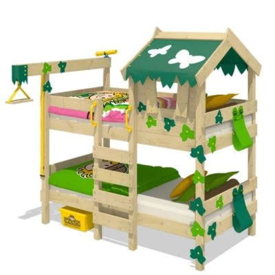 WICKEY Kinderbett Etagenbett Crazy Ivy Plane Hausbett 3 WICKEY Kinderbett Etagenbett Crazy Ivy Plane Hausbett