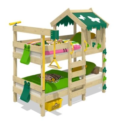 WICKEY Kinderbett Etagenbett Crazy Ivy Plane Hausbett 4 WICKEY Kinderbett Etagenbett Crazy Ivy Plane Hausbett – Bild 2