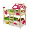 WICKEY Kinderbett Etagenbett Crazy Daisy Plane Hausbett -Mytoys Home Store 29138701 01
