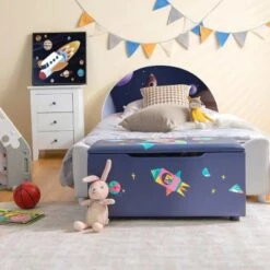 COSTWAY® Spielzeugkiste & Sitzbank Gepolstert Aufbewahrungsbox -Mytoys Home Store 29199301 03