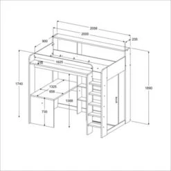 PARISOT Funktions- Hochbett Higher -Mytoys Home Store 29204349 06