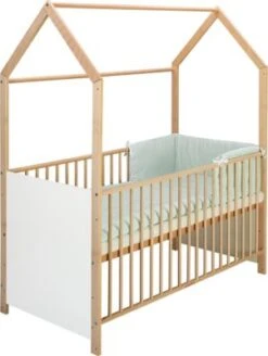 MyToys COLLECTION Hausbett Classic Natur Inkl. Ausstattung