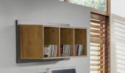 Feldmann-Wohnen Wandregal Wandboard Viso 104,5x23x41cm Mit 3 Ablageflächen 7 Feldmann-Wohnen Wandregal Wandboard Viso 104,5x23x41cm Mit 3 Ablageflächen -Mytoys Home Store 29576561 02