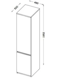 Feldmann-Wohnen Kleiderschrank Drehtürenschrank Arcca 45cm 2-türig Farbe Wählbar -Mytoys Home Store 29576573 03