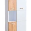 Feldmann-Wohnen Stauraumschrank Kleiderschrank Loreto 80x40x144cm 3-türig Farbe Wählbar -Mytoys Home Store 29576583 01