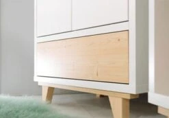 Feldmann-Wohnen Kleiderschrank Lydia Drehtürenschrank 80cm 2-türig Mit 1 Schublade -Mytoys Home Store 29576867 03
