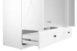 Feldmann-Wohnen Kleiderschrank Lille Drehtürenschrank 137cm 3-türig Mit 2 Schubladen -Mytoys Home Store 29576914 05