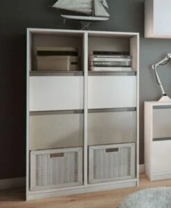 Feldmann-Wohnen Highboard Mati Regal 96cm Mit 4 Schubladen Und 4 Offenen Fächern 10 Feldmann-Wohnen Highboard Mati Regal 96cm Mit 4 Schubladen Und 4 Offenen Fächern -Mytoys Home Store 29576916 03