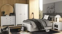 Feldmann-Wohnen Nachtkonsole Terni Nachttisch 49x35x50cm 1 Schublade Und 1 Offenes Fach -Mytoys Home Store 29576970 06