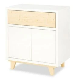 Feldmann-Wohnen Kombikommode Lydia Schubladenkommode 80cm Grifflos Mit 1 Schublade