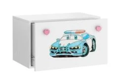 Feldmann-Wohnen Spielzeugtruhe Sitztruhe Inga 70cm Motiv Wählbar Mit 1 Schublade