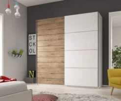 HM Helvetia Schwebetürenschrank Galaxy Kleiderschrank 220x61x210cm 2-türig 9 HM Helvetia Schwebetürenschrank Galaxy Kleiderschrank 220x61x210cm 2-türig -Mytoys Home Store 29577262 02