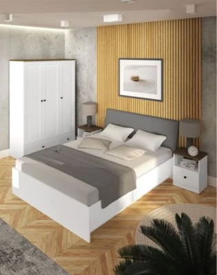 Feldmann-Wohnen Doppelbett Lille 140x200cm Bettgestell Inklusive Lattenrahmen 7 Feldmann-Wohnen Doppelbett Lille 140x200cm Bettgestell Inklusive Lattenrahmen – Bild 5