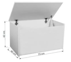 Feldmann-Wohnen Spielzeugtruhe Sitztruhe Daria 73cm Motiv Wählbar Mit 1 Klappe -Mytoys Home Store 29577475 04