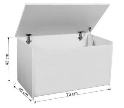 Feldmann-Wohnen Spielzeugtruhe Sitztruhe Daria 73cm Motiv Wählbar Mit 1 Klappe 5 Feldmann-Wohnen Spielzeugtruhe Sitztruhe Daria 73cm Motiv Wählbar Mit 1 Klappe – Bild 3