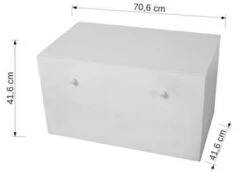 Feldmann-Wohnen Spielzeugtruhe Sitztruhe Inga 70cm Motiv Wählbar Mit 1 Schublade -Mytoys Home Store 29577553 04