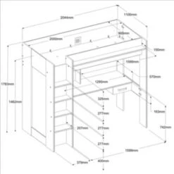 PARISOT Hochbett Heavy 2 -Mytoys Home Store 29626006 05