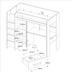 PARISOT Hochbett Heavy 2 -Mytoys Home Store 29626006 06