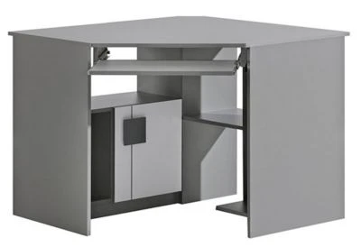 Feldmann-Wohnen Eckschreibtisch Kinderschreibtisch Gami 96,5x96,5x78cm 1-türig Mit Tastaturauszug 3 Feldmann-Wohnen Eckschreibtisch Kinderschreibtisch Gami 96,5x96,5x78cm 1-türig Mit Tastaturauszug