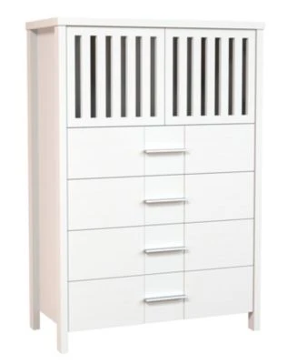 Feldmann-Wohnen Kommode Highboard Lauro 90x43,5x130cm 2-türig Mit 4 Schubladen 3 Feldmann-Wohnen Kommode Highboard Lauro 90x43,5x130cm 2-türig Mit 4 Schubladen