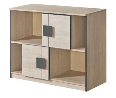 Feldmann-Wohnen Kommode Sideboard Gami 96x40x79cm 2-türig 4 Feldmann-Wohnen Kommode Sideboard Gami 96x40x79cm 2-türig – Bild 2