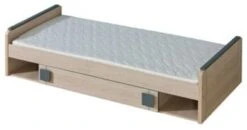 Feldmann-Wohnen Bett Stauraumbett Gami 80x200cm Mit Lattenrost Und 1 Schublade