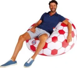 Happy People FC Bayern München Sitzsack, 108 X 108 X 68 Cm, Mit 2 Getränkehaltern -Mytoys Home Store 29706349 04
