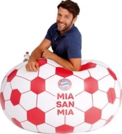 Happy People FC Bayern München Sitzsack, 108 X 108 X 68 Cm, Mit 2 Getränkehaltern -Mytoys Home Store 29706349 05