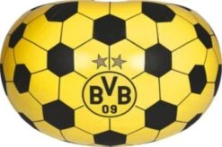 Happy People Borussia Dortmund Sitzsack, 108 X 108 X 68 Cm, Mit 2 Getränkehaltern -Mytoys Home Store 29706350 03