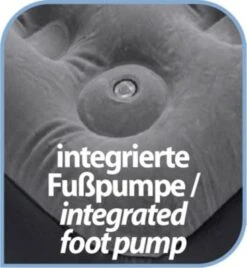 Happy People Gästebett "Double", 191 X 137 X 22 Cm, Mit Beflockter Oberseite & Integrierter Fußpumpe -Mytoys Home Store 29706450 04