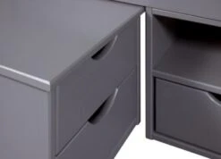 Inter Link Funktionsbett 90x200 Cm Aus Kiefer Massivholz Grau, Mit Lattenrost Und Stauraum -Mytoys Home Store 29758560 05