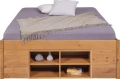 Inter Link Funktionsbett 140x200 Aus Kiefer Massivholz Mit Lattenrost Und Stauraum, Braun -Mytoys Home Store 29758570 04