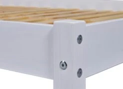 Inter Link Massivholzbett 140x190 Aus Kiefer Massivholz Mit Lattenrost, Weiß 13 Inter Link Massivholzbett 140x190 Aus Kiefer Massivholz Mit Lattenrost, Weiß -Mytoys Home Store 29758580 06