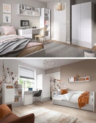 Feldmann-Wohnen Bücherregal Regalschrank Albi 76x41x117cm Grifflos 1-türig Mit 1 Schublade 7 Feldmann-Wohnen Bücherregal Regalschrank Albi 76x41x117cm Grifflos 1-türig Mit 1 Schublade – Bild 5