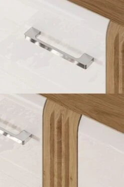 Feldmann-Wohnen Sideboard Adagio Kommode 190cm 2-türig Mit 4 Schubladen -Mytoys Home Store 29801950 04