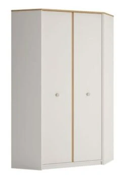 Feldmann-Wohnen Eckschrank Kleiderschrank Globo 98,8x98,5x190cm 2-türig -Mytoys Home Store 29801968 03
