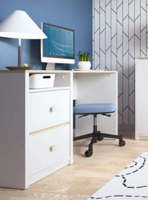 Feldmann-Wohnen Schreibtisch Kinderschreibtisch Globo 117x55x75cm Mit 2 Schubladen 4 Feldmann-Wohnen Schreibtisch Kinderschreibtisch Globo 117x55x75cm Mit 2 Schubladen – Bild 2