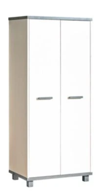 Feldmann-Wohnen Kleiderschrank Drehtürenschrank Alana 80x51x181cm 2-türig