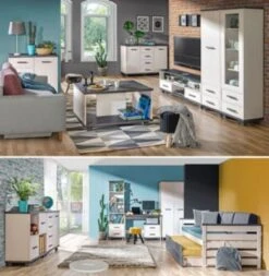 Feldmann-Wohnen Stauraumschrank Kleiderschrank Alana 48x40x181cm 1-türig Mit 2 Schubladen 7 Feldmann-Wohnen Stauraumschrank Kleiderschrank Alana 48x40x181cm 1-türig Mit 2 Schubladen -Mytoys Home Store 29802044 03