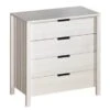 Feldmann-Wohnen Kommode Schubladenkommode Tomo 90x47x95cm Kiefer Massiv Mit 4 Schubladen -Mytoys Home Store 29945990 01